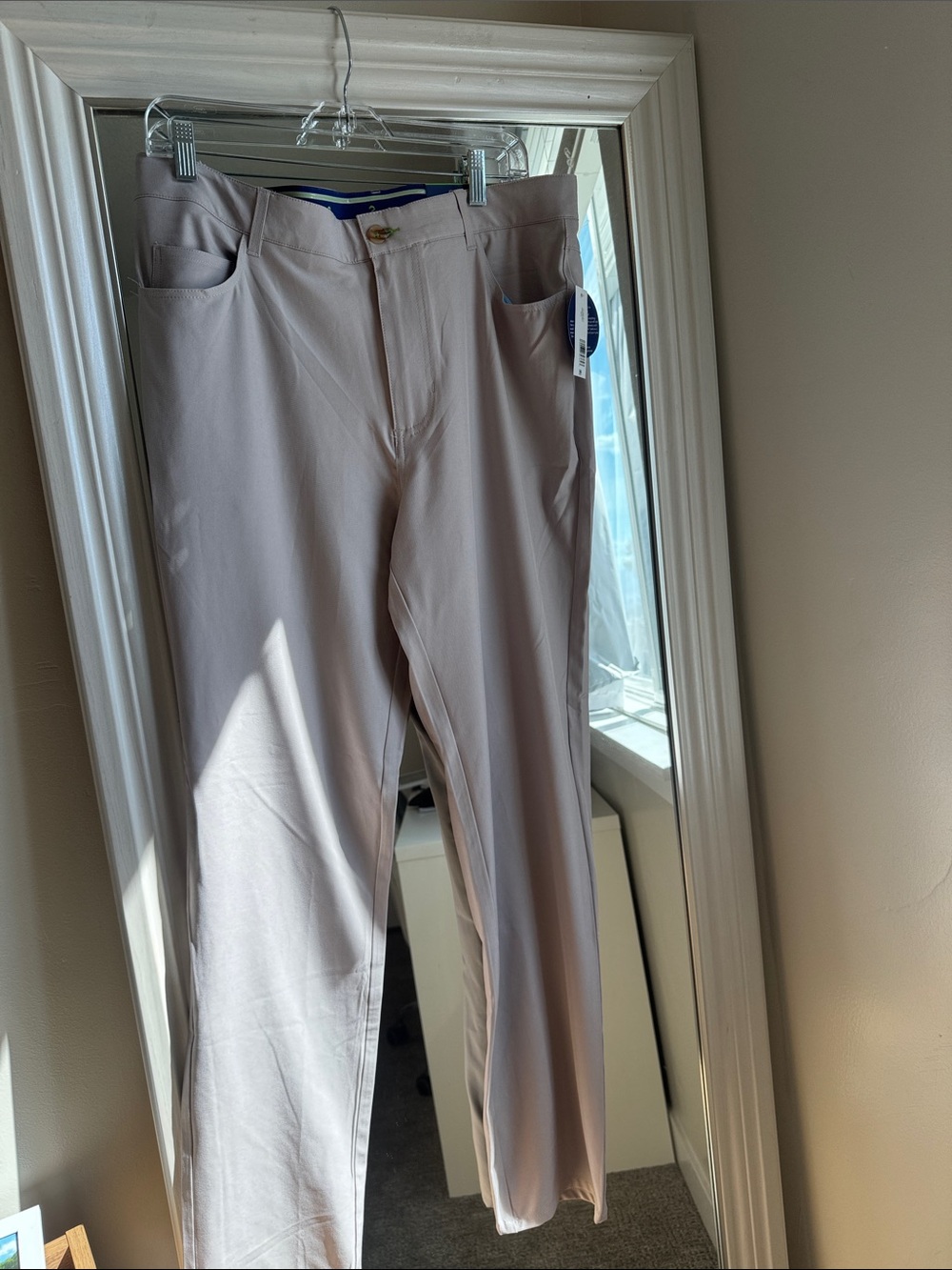 Men's Light Taupe Chinos - Smart Casual Pants